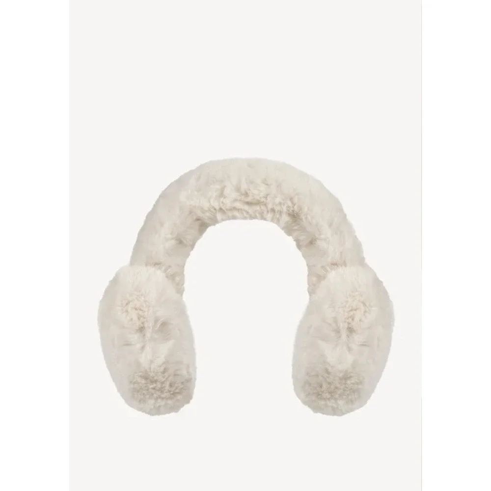 Lola Blankets Earmuffs Lola Luxe Faux Fur Cozy Antique Pearl Earmuff One Size
